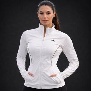 Adidas Women's Classic White Utility Jacket